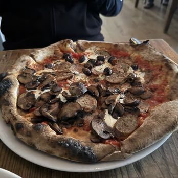 Pizzeria Bianco - Sonny boy with olives and mushrooms - Italian Near Me - Phoenix, Arizona Pizzeria Bianco - Sonny boy with olives and mushrooms - Italian Near Me - Phoenix, Arizona