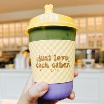 La La Land - matcha lavender bloom - Coffee & Tea Near Me - Houston, Texas La La Land - matcha lavender bloom - Coffee & Tea Near Me - Houston, Texas