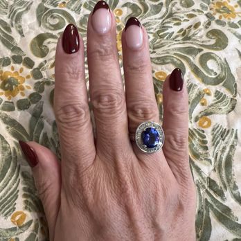 Elite Nails & Spa - Awesome Deep Red French tip combo! - Nail Salons Near Me - Oxnard, California Elite Nails & Spa - Awesome Deep Red French tip combo! - Nail Salons Near Me - Oxnard, California