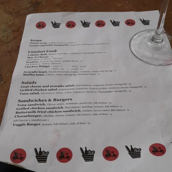 Nicolas Eatery - Food truck menu May 5, 2019 - French Near Me - Los Angeles, California