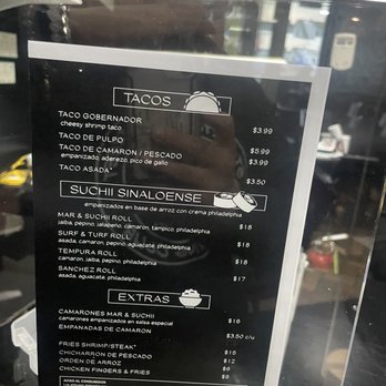 Mar & Suchii - Menu - Seafood Near Me - Chicago, Illinois