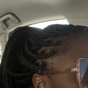 Beautiful With Kiya - Small box braids (look how neat and clean the parts and edges are!) done by Kiya - Hair Stylists Near Me - Las Vegas, Nevada