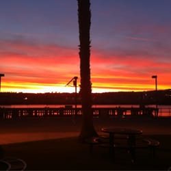 Sunset view from Base