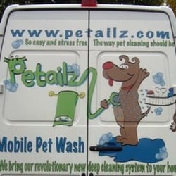 Petailz Mobile Pet Wash - You can't miss the Petailz Mobile Pet Wash Van