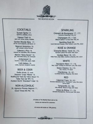 The Weather Room by null