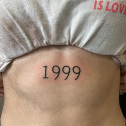 American Classic Tattoo - 1999 sternum tattoo