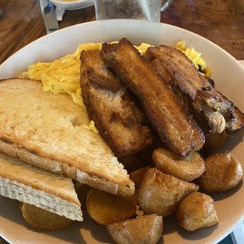 Drift - Southwest Scrambler with pork belly on the side - Breakfast & Brunch Near Me - Myrtle Beach, South Carolina
