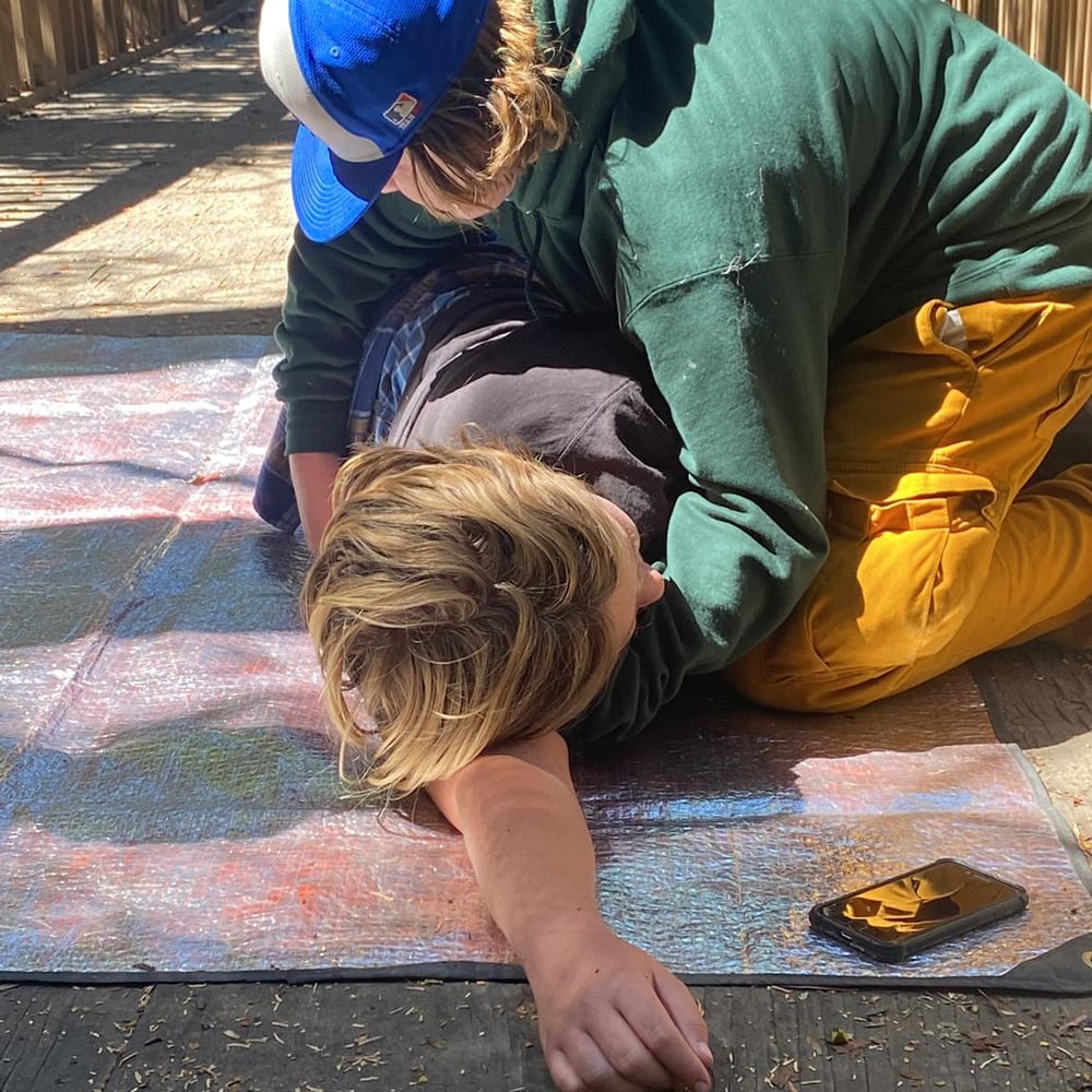 Thomas Coyne Survival Schools - checking potential spinal cord injuries - Specialty Schools Near Me - Irvine, California