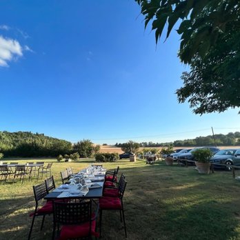 Le Pietre Vive - View from outdoor table - Italian Near Me - Castelnuovo Berardenga, SI