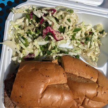 Mylestone BBQ - Sandwich and slaw - Pop-Up Restaurants Near Me Mylestone BBQ - Sandwich and slaw - Pop-Up Restaurants Near Me