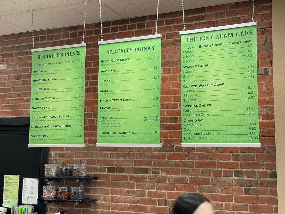 ICE CREAM CAFE Updated October 2024 63 Photos & 27 Reviews 202 S