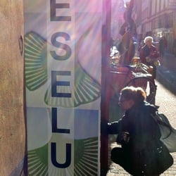 Leselust, offenes Bücherregal