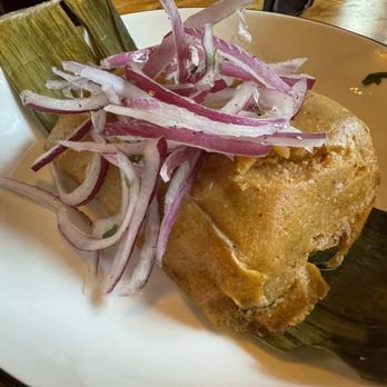 Bodegon No 69 - Peruvian pork tamale, just ok for us. It could use some sauce. - Latin American Near Me - Pasadena, California Bodegon No 69 - Peruvian pork tamale, just ok for us. It could use some sauce. - Latin American Near Me - Pasadena, California