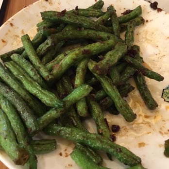 Koi Palace - Green beans w/ shrimp & garlic spices... Super strong shrimp paste smell/taste - Dim Sum Near Me - Milpitas, California Koi Palace - Green beans w/ shrimp & garlic spices... Super strong shrimp paste smell/taste - Dim Sum Near Me - Milpitas, California