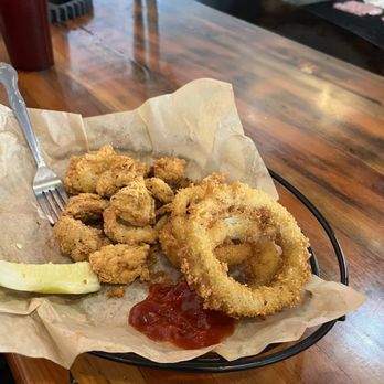 RelicRoad Brewing - Hand breaded and made-to-order onion rings with chicken tenders. - Breweries Near Me - Winslow, Arizona