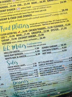 Menu photo 5 Hidden Treasure Rum Bar & Grill Ponce Inlet, FL Menu photo 5 Hidden Treasure Rum Bar & Grill Ponce Inlet, FL