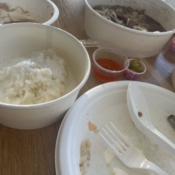 Spice & Spoon - The utensils are plastics. - Thai Near Me - Torrance, California Spice & Spoon - The utensils are plastics. - Thai Near Me - Torrance, California
