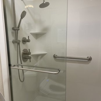 Reborn Cabinets - The new shower and hand hold bar - Cabinetry Near Me - Livermore, California Reborn Cabinets - The new shower and hand hold bar - Cabinetry Near Me - Livermore, California