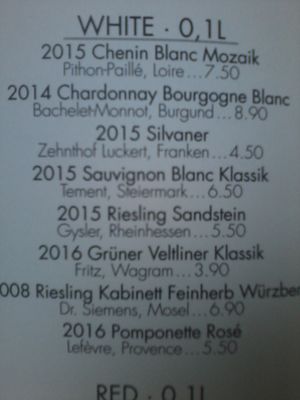 Menu photo 3 Grapes Weinbar Munich, BY
