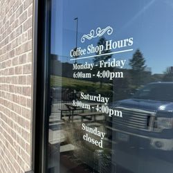 Balancing Goat Coffee - Hours of operation