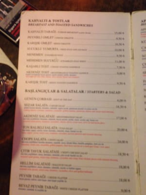 Menu photo 1 Chops Cafe & Pub Istanbul, 34