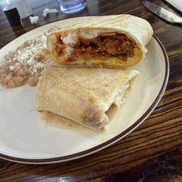 Chilaquiles Burrito
