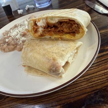 Cafe Zocalo - Chilaquiles Burrito - Bakeries Near Me - Orange, California