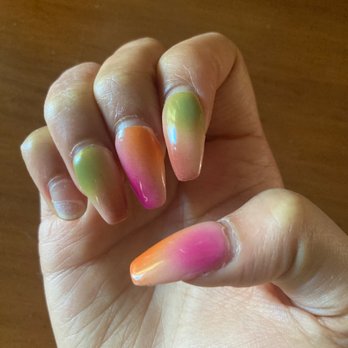 Sunset Nails - look grown out and nail that fell off... - Nail Salons Near Me - San Francisco, California Sunset Nails - look grown out and nail that fell off... - Nail Salons Near Me - San Francisco, California