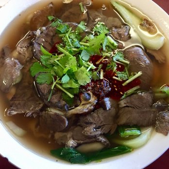Chen's Noodle House - Beef noodle soup was good but 30% less noodles than what I remember.  Not enough noodles - Chinese Near Me - Austin, Texas