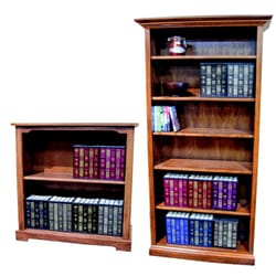 LakeCity Woodworkers - Strong, Sturdy Bookcases in many sizes and styles