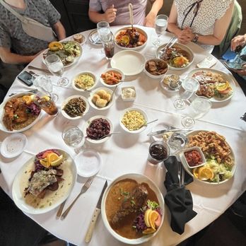 Alpine Chef Restaurant - Smorgasbord of food - German Near Me - Fredericksburg, Virginia
