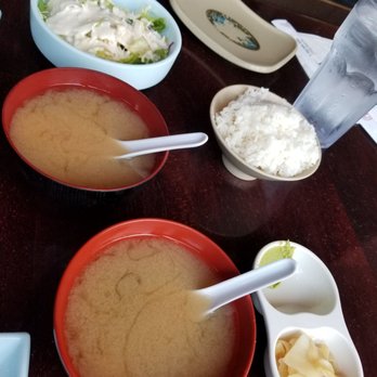 Ichiban Sushi - Miso soups, side salad and rice. - Sushi Bars Near Me - Downey, California Ichiban Sushi - Miso soups, side salad and rice. - Sushi Bars Near Me - Downey, California