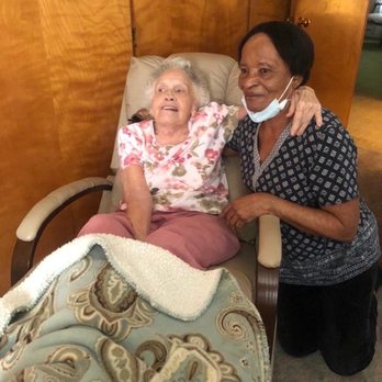 UniversaCare - Our happy, long time client Marjorie N. with her caregiver, Mary! - Home Health Care Near Me - Hicksville, New York UniversaCare - Our happy, long time client Marjorie N. with her caregiver, Mary! - Home Health Care Near Me - Hicksville, New York