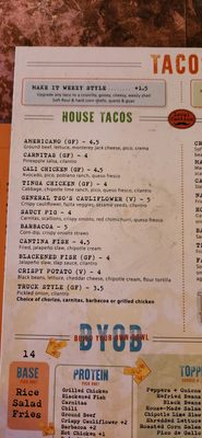 Menu photo 2 Local Cantina Brewery District Columbus, OH
