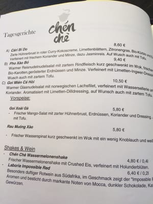 Menu photo 2 Chén Chè Teehaus Berlin, BE