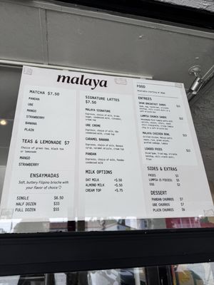 Menu photo 6 Malaya Arcadia, CA