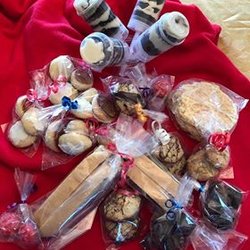 Zia's Neapolitan Chocolates & Cookies - Pizzelles', Biscottis', Macaroons all dipped in chocolate