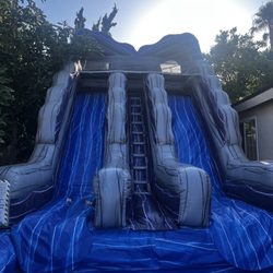 Johnny’s Jumpers - Double water slide