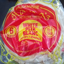 Chez Shawarma - Bag of pitas.