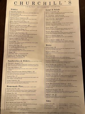 Menu photo 8 Churchill's Savannah, GA