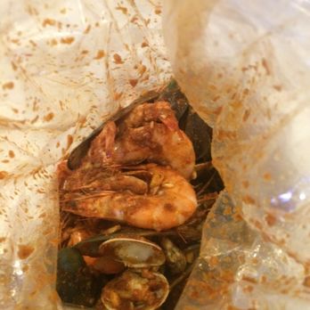 The Boiling Crab - Shrimp, mussels, & clams (sha-bang sauce) - Seafood Near Me - Honolulu, Hawaii The Boiling Crab - Shrimp, mussels, & clams (sha-bang sauce) - Seafood Near Me - Honolulu, Hawaii
