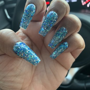 Zulay's Nails - Turquoise nails - Nail Salons Near Me - Los Angeles, California Zulay's Nails - Turquoise nails - Nail Salons Near Me - Los Angeles, California