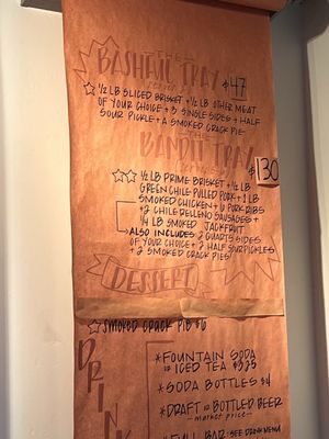 Menu photo 1 Bashful Bandit Barbecue Tucson, AZ