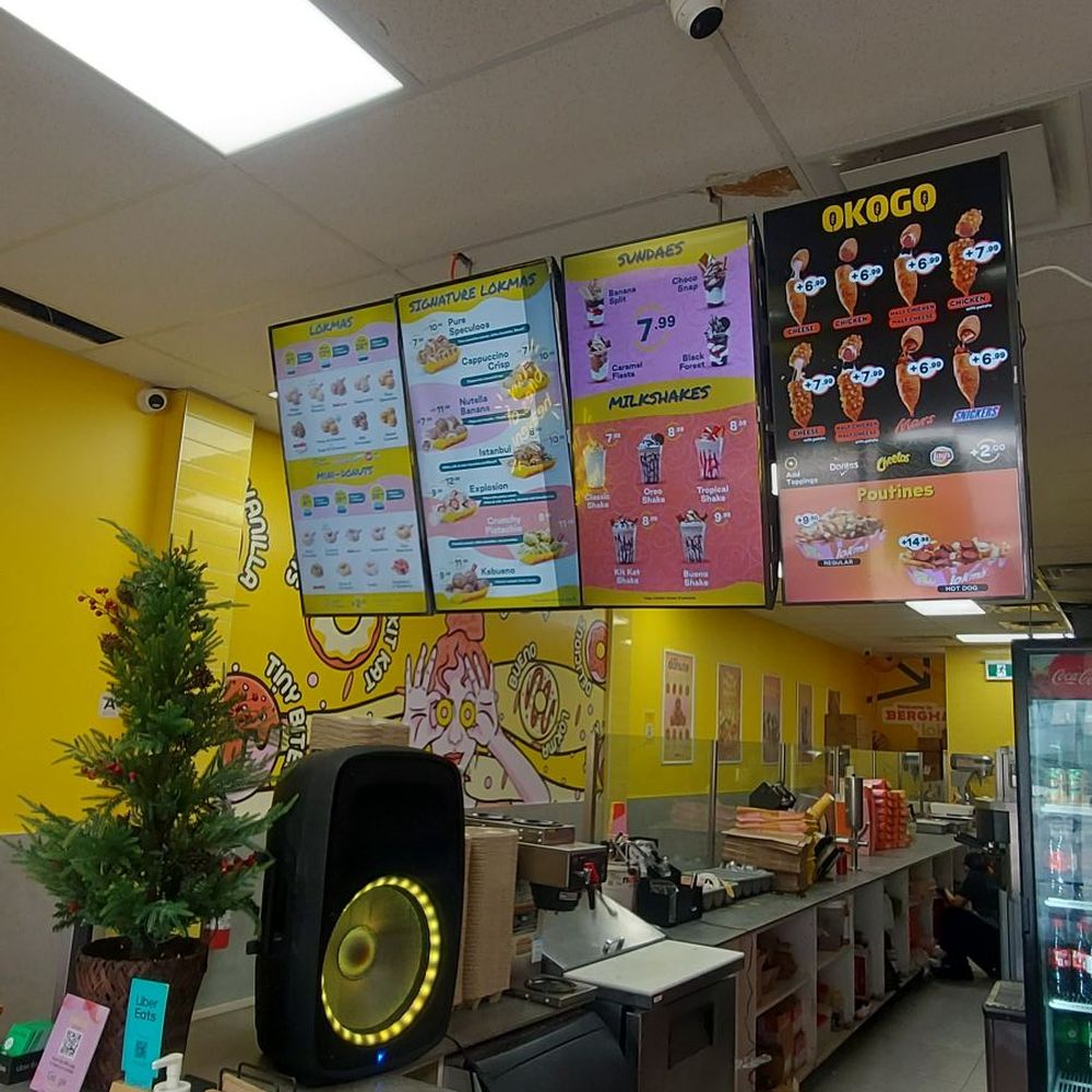 Lokma - Menu board - Bakeries Near Me - Scarborough, Ontario