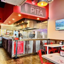 PITA Mediterranean Street Food - Greenville - Interior Seating