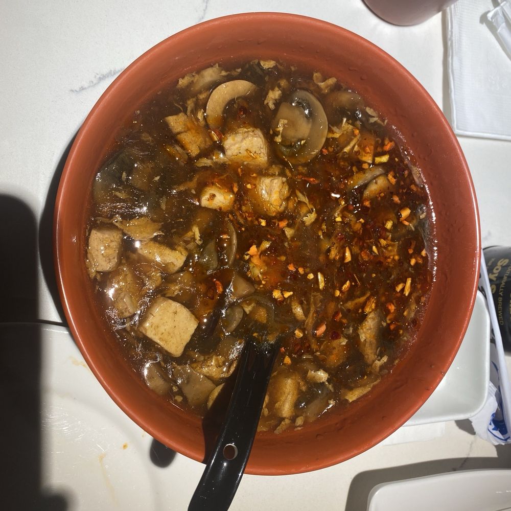 Han Noodle Bar - Pretty good hot and sour soup. Sesame oil is just not my thing. - Chinese Near Me - Rochester, New York Han Noodle Bar - Pretty good hot and sour soup. Sesame oil is just not my thing. - Chinese Near Me - Rochester, New York