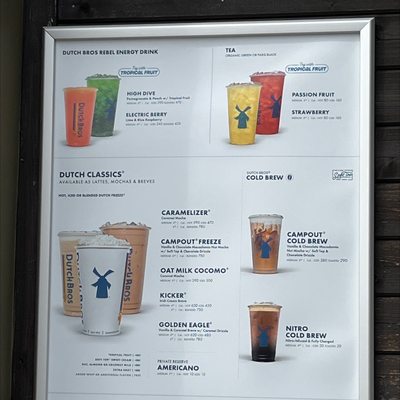 Menu photo 1 Dutch Bros Coffee Portland, OR Menu photo 1 Dutch Bros Coffee Portland, OR
