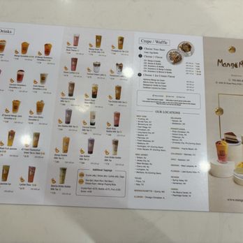 Mango Mango Dessert - Menu - Desserts Near Me - Henderson, Nevada Mango Mango Dessert - Menu - Desserts Near Me - Henderson, Nevada