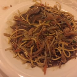 La Grande Muraglia - Spaghetti FRITTI con verdure e manzo