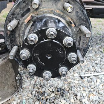 JVH Transportation - Finish with axle ready for rotor and wheels to be installed - Towing Near Me JVH Transportation - Finish with axle ready for rotor and wheels to be installed - Towing Near Me